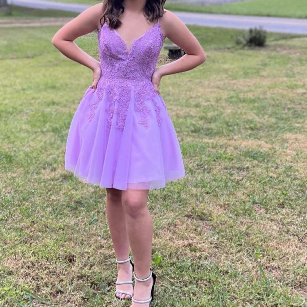 Elegant Purple Kids Dress